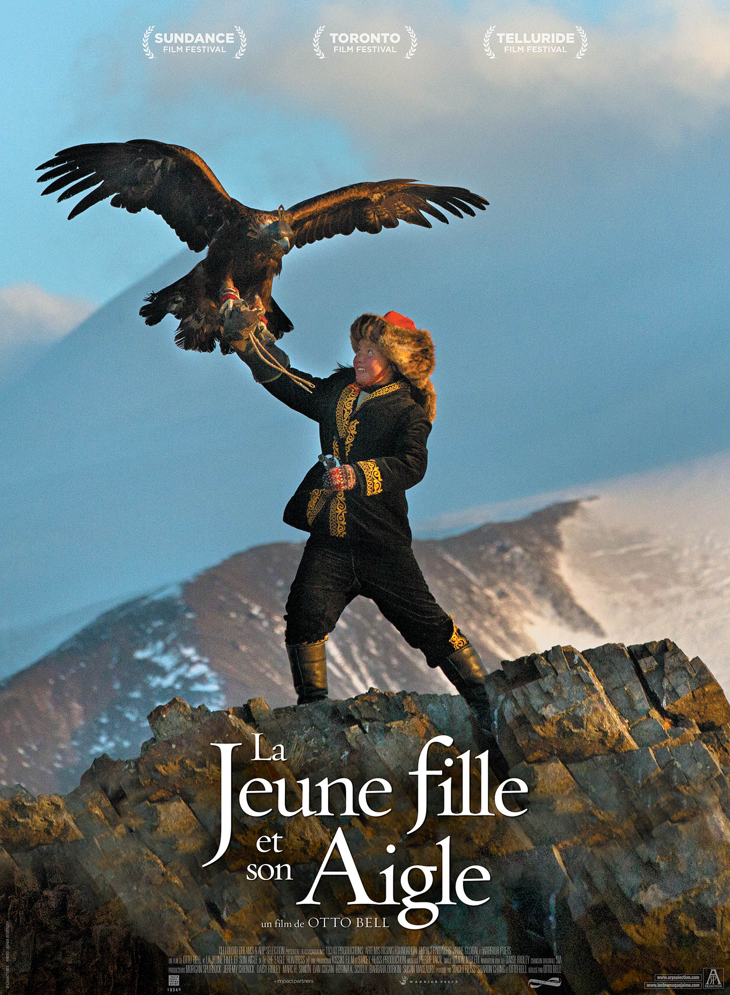 LA JEUNE FILLE ET SON AIGLE